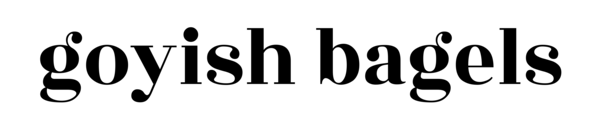 Goyish Bagels logo